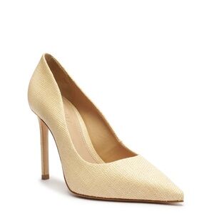 Like- new Schutz Kou Rafia Pump